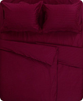 Комплект постельного белья Exclusive Purple семейный бордовый La Nuit 