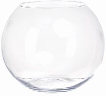 Ваза стеклянная Wrzesniak Glassworks 17-1194A 25 см прозрачная 