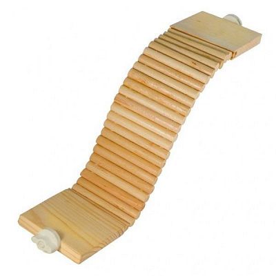 Игрушка Лорі Полка с мостиком для грызунов 8х40 см 022/8