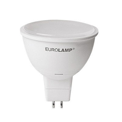 Лампа LED Eurolamp MR16 GU5.3 5 Вт 4200K холодне світло