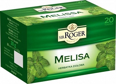 Чай Sir Roger Мелиса 20 шт. 30 г 