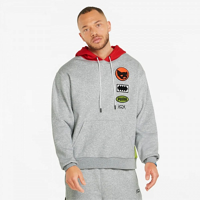 Джемпер Puma PLAYBOOK PULLOVER 53418801 р. M серый