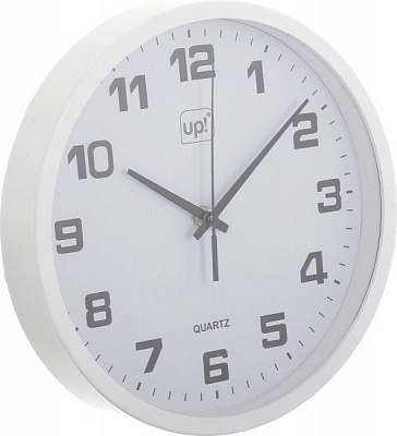 Часы настенные белые 25 см UP! (Underprice)