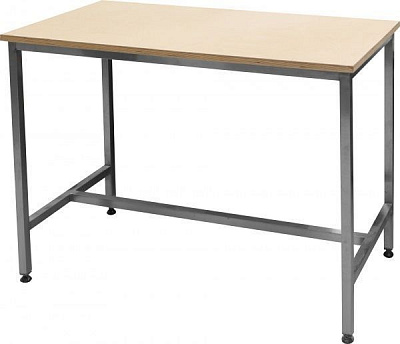 Стіл виробничий для борошняних виробів Tehma 1200x600x850 мм нержавіюча стальфанера