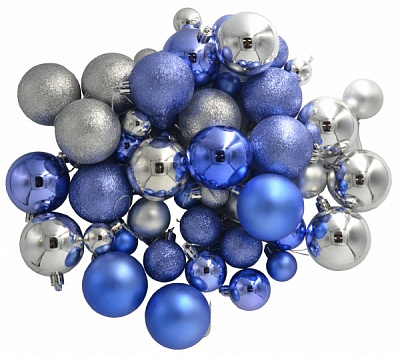 Набор шариков Набор новогодних шаров 50шт 27 см 50 шт./уп. 