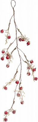 Подвеска Красные ягодки 34 см SA9531H9  
