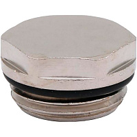 Заглушка наружная TIEMME с резиновым кольцом 1/2"