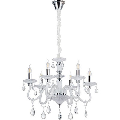 Люстра підвісна Victoria Lighting 6xE14 білий Arumi/SP6