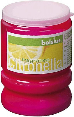 Свічка для вечірки Partylight Citronella фуксія Bolsius