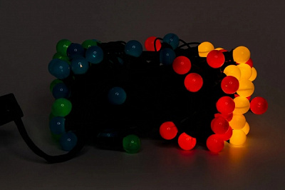 Гірлянда Жемчуг, 220 V,контроллер 8 ф-й, внутренняя 100 ламп 10 м