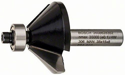 Фреза кромкова карнизна Bosch 35/14,7/56 ММ, ХВ. 8ММ 2608628352