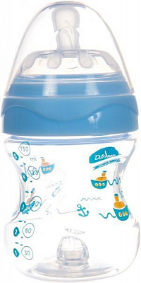 Пляшечка Nuvita Mimic 150 мл NV6010Blue