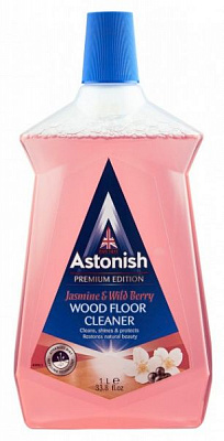Суперконцентрат Astonish для мытья деревянного пола Жасмин и лесные ягоды 1 л