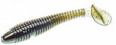 Віброхвіст Ken Katsu Rafat 3,9 99 мм 5 шт. #7 green pumpkin