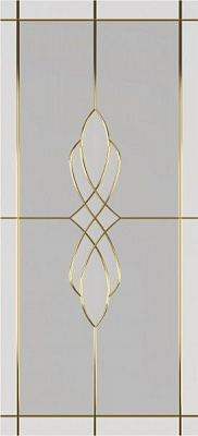 Витражное стекло Грейд Старое золото ХВ 794х370 W 24A к фасаду DR 920х496