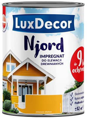 Импрегнат LuxDecor Njord Глубина Фьорда мат 2,5 л 2,75 кг