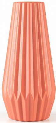 Ваза пластиковая MVM DH-FLOWERS-06 CORAL 22 см 