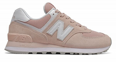 Кроссовки New Balance WL574OAB р.6,5 розовый
