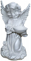 Фигура садовая Ангел с чашей