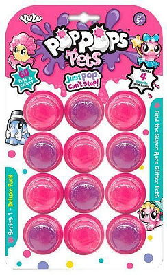Набор игрушек PopPops Pets Питомцы (12 штук) 
