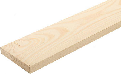 Доска ЛІСБУДІНВЕСТ цельная 20х120х2000 мм сосна