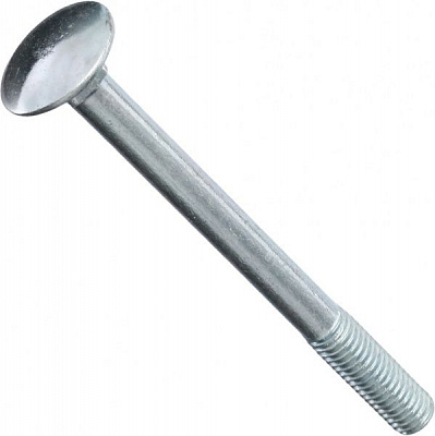Болт мебельный метрический DIN 603 8x90 мм вес клас прочности 4,6 Expert Fix