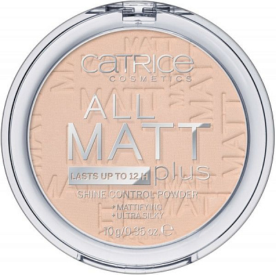 Пудра Catrice All Matt Plus №010 Transparent 10 г