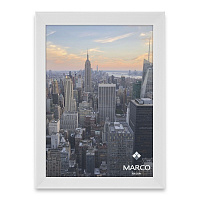 Рамка для фотографии со стеклом MARCO decor 1611 1 фото 15х20 см белый 