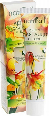 Крем Мой каприз Naturall Омолаживающий с женьшенем и облепихою 40 мл