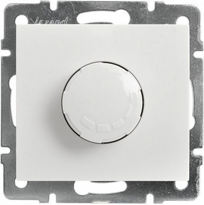 Світлорегулятор поворотний Lezard Rain 800Вт IP20 білий 703-0288-115