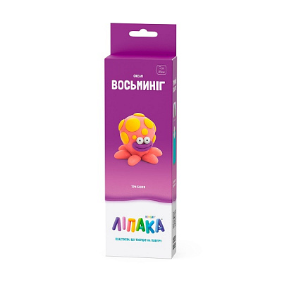 Набір пластиліну Lipaka Океан Восьминіг 30061-UA01