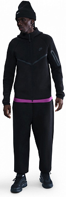Джемпер Nike M NK TCH FLC FZ WR Hoodie HV0949-010 р.M чорний