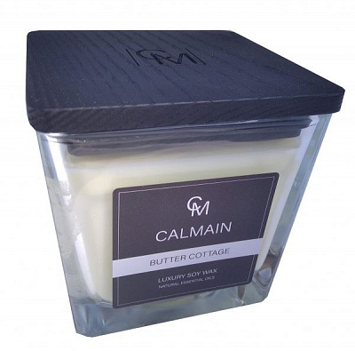 Свеча ароматическая Calmain Масляный коттедж 220 г Dr. Marcus