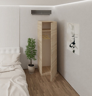 Шкаф Світ Меблів Solo 2050х600х550 мм дуб сонома / дуб сонома