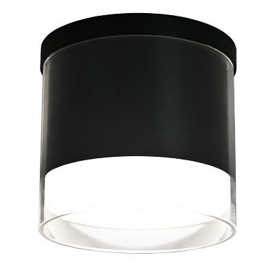 Світильник точковий Victoria Lighting 12 Вт GX53 чорний Often/PL1 black