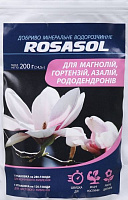 Добриво мінеральне ROSASOL для магнолій, гортензій, азалій, рододендронів (весна-літо), 200 г