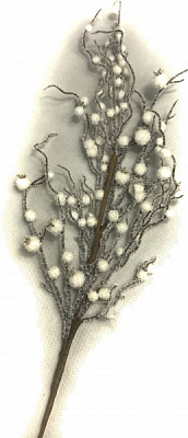 Декорация новогодняя Ветка с ягодами 76 см EPI-18Z008 