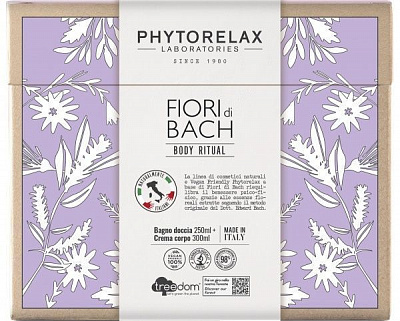 Набор косметики унисекс Phytorelax Bach Flowers