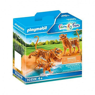Конструктор Playmobil Тигры с малышами 70359