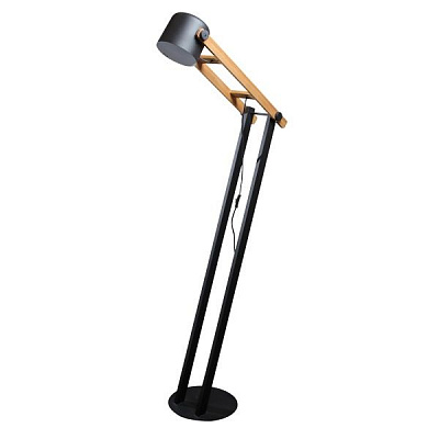 Торшер Светкомплект LOFT TR 160 E27 40 Вт черный/дерево 