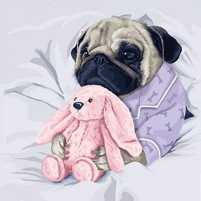 Картина за номерами Улюблена іграшка Ідейка