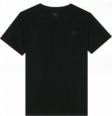 Футболка 4F 4FJWMM00TTSHF2332-20S TSHIRT р.140 чорний