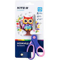 Ножиці дитячі 15 см Classic KITE K-126-1