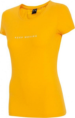 Футболка 4F D4Z20-TSD242-71S XS жовтий