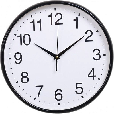 Часы настенные Trice черный 30 см