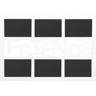 Фоторамка коллаж Friends 6 шт