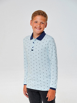 Сорочка дитяча Smil 114885 р.152 блакитний із принтом