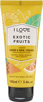 Лосьон для рук Exotic Fruits I love Экзотические фрукты 100 мл