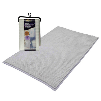 Коврик для ванной Dariana 50x80 см бежевый + занавеска PEVA 1000010619