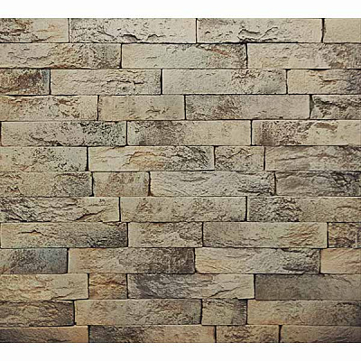 Плитка гипсовая прямая RUSTIKA Оксфорд винтаж 0,7 кв.м 